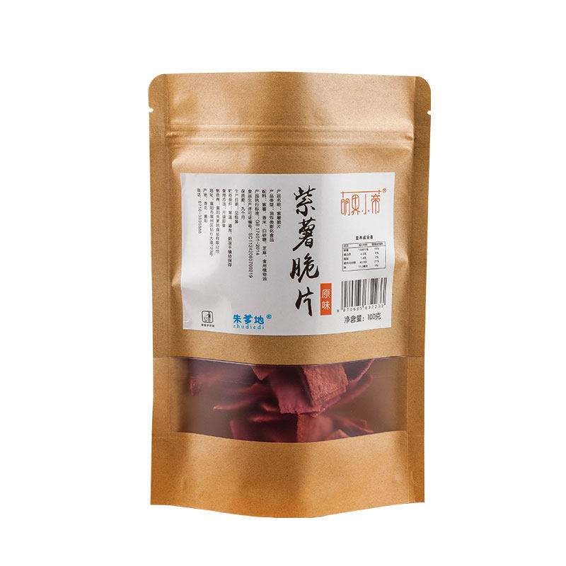 朱爹地紫薯脆片9.9 朱爹地膨化食品