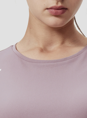 DESCENTE迪桑特WOMEN’S RUNNING女士防晒吸湿速干短袖T恤针织衫