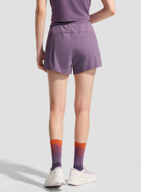 DESCENTE迪桑特WOMEN’S RUNNING系列女士凉感防泼水防晒梭织短裤