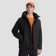 DESCENTE Desante SKI STYLE series windproof, waterproof and breathable P cotton temperature-controlled warm men's cotton clothing
