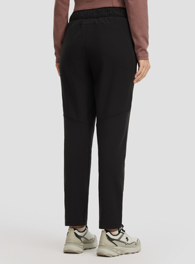 DESCENTE迪桑特WOMEN’S TRAINING系列女士薄绒梭织运动长裤秋冬