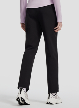 DESCENTE迪桑特WOMEN’S TRAINING女士防泼水薄绒梭织运动长裤