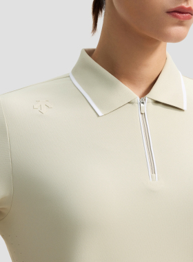 DESCENTE迪桑特WOMEN’S TRAINING系列女士吸湿速干短袖POLO衫