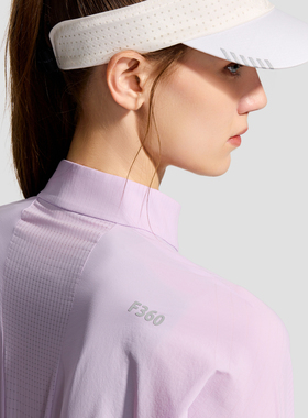 DESCENTE迪桑特WOMEN’S RUNNING女士F360凉感轻质跑步夹克外套