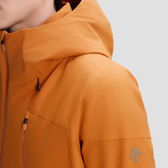 DESCENTE Desante SKI STYLE series windproof, waterproof and breathable P cotton temperature-controlled warm men's cotton clothing