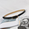 Korean style personalized buckle belt for women with thin ins style and matching dress, suit, jeans and narrow belt