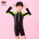 2026 ໃຫມ່ Jinhong ຊຸດລອຍນ້ໍາເດັກນ້ອຍເດັກນ້ອຍຜູ້ຊາຍຫນຶ່ງສິ້ນ Boxer Swimming Briefs ແຂນຍາວປ້ອງກັນແສງແດດກາງແລະຂະຫນາດໃຫຍ່ເດັກນ້ອຍ Swimwear ອະນຸມັດ