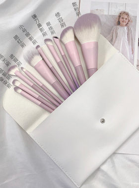 沧州10支/全套化妆刷超软眼影腮红修容散粉刷子便携装化妆师专用