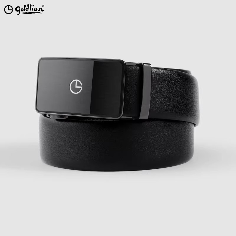 金利来男士皮带真皮新款拉丝时尚自动扣腰带经典商务裤带男礼盒,淘宝优惠券,粉丝福利购,淘宝优惠卷