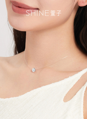 SHINE萱子优雅璀璨人鱼泪项链