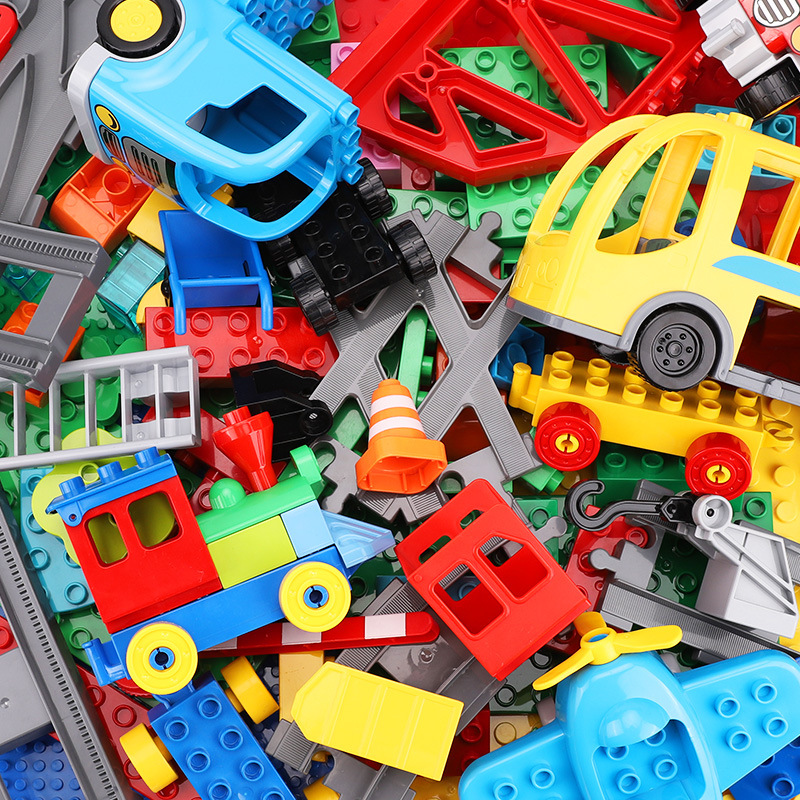 大颗粒积木配件补充包散装按斤称斤零件散件幼儿园教具儿童玩具 - 图1