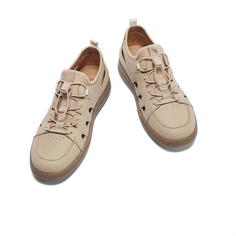 森达洞洞鞋男款2024春夏新款户外休闲平底猪笼罗马凉鞋K1631CK4,淘宝优惠券,粉丝福利购,淘宝优惠卷