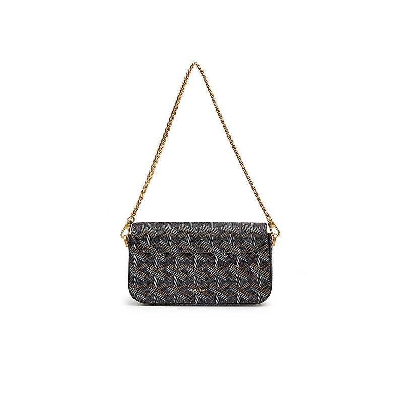 Tata他她复古老花链条小方包女小型单肩包斜挎包2024新款X3248BX4,淘宝优惠券,粉丝福利购,淘宝优惠卷