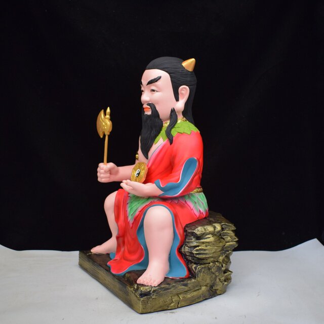Pangu the Great Statue Resin Painted Ornament