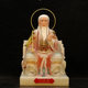 Hu Tianba Hu Tiangang Hu Tianlong white marble statue