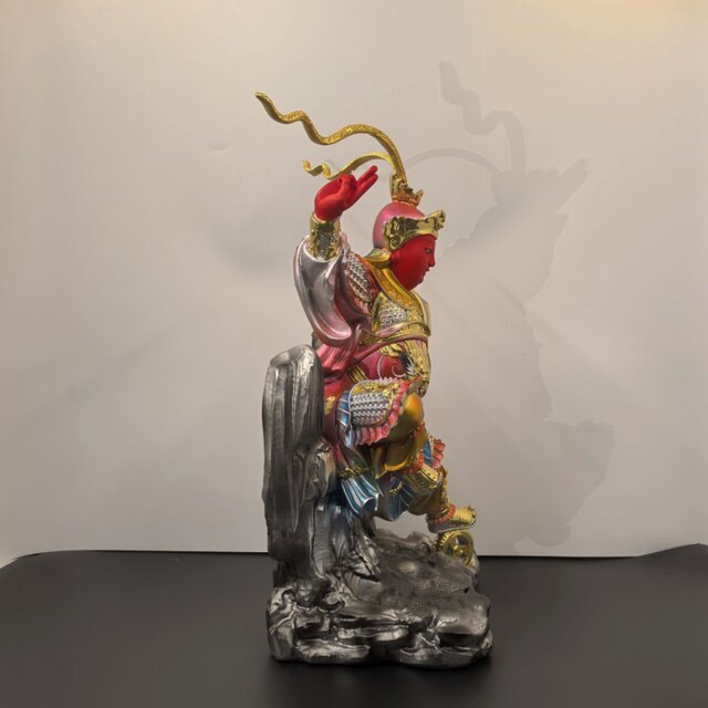 Marshal Tiandu resin statue ornaments