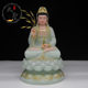 White marble Ksitigarbha Bodhisattva ornament Maitreya Buddha