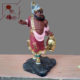 Resin enshrined statue of Master Zhongkui