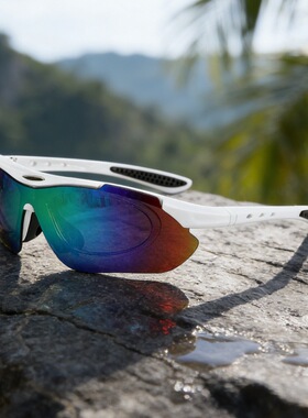 界者户外自行车运动眼镜框可配近视太阳镜男女士骑行眼镜防紫外线