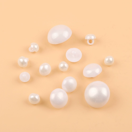 Черные бусины с грибочками-гвоздиками ручной работы, кукла, «сделай сам»