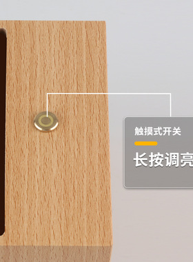 古风diy书法小夜灯相框摆件茶室