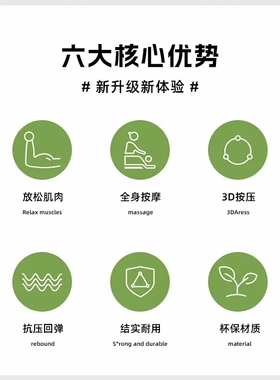 29轮腿部按摩器滚轮小腿肌肉放松美腿器按摩瘦腿环形夹腿器瑜伽轮