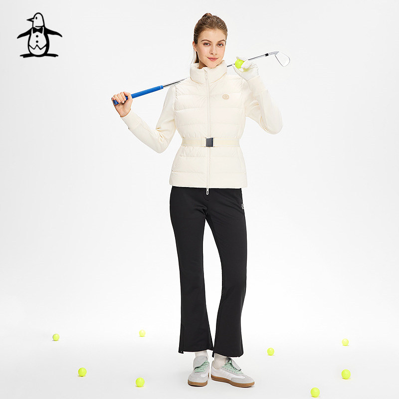 【可拆卸腰带】Munsingwear万星威高尔夫冬季女士轻薄外套羽绒服,淘宝优惠券,粉丝福利购,淘宝优惠卷