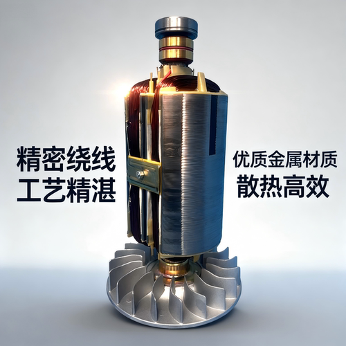 汽油发电机定子转子总成 2/3KW5/8千瓦 单相三相全铜线圈电机配件 - 图3