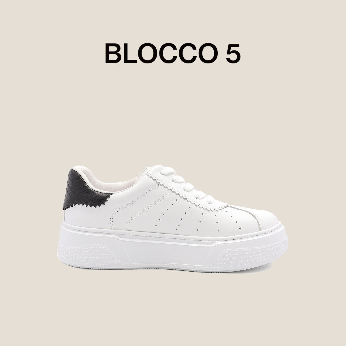 BLOCCO5女鞋秋冬经典简约轻便休闲运动时尚板鞋 - 图1