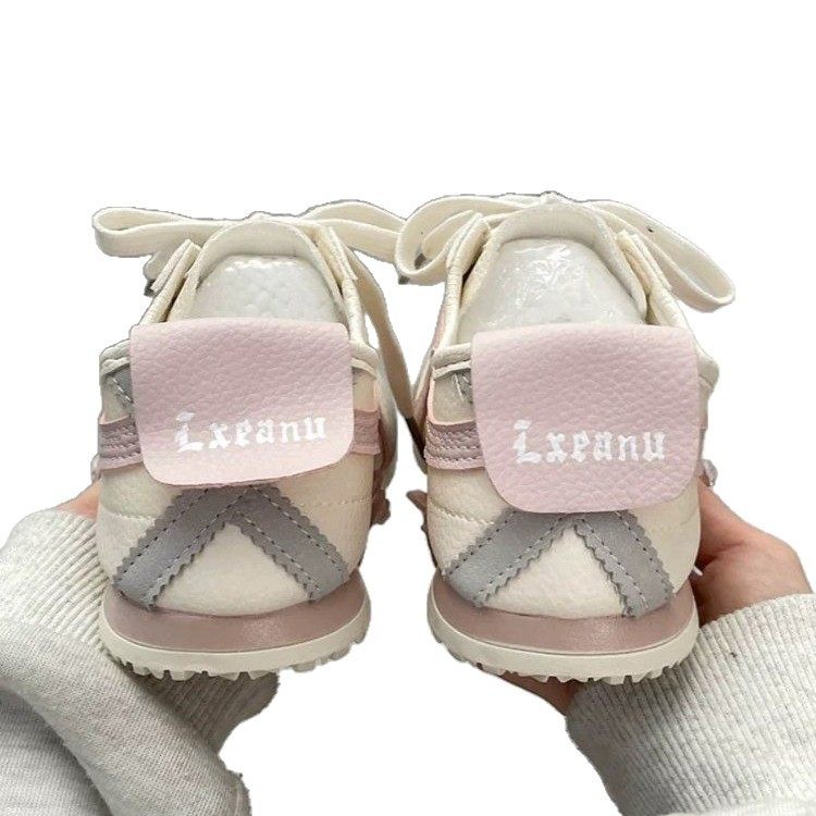 系带德训鞋百搭小白鞋女2025秋季新款韩版平底休闲时尚舒适板鞋,淘宝优惠券,粉丝福利购,淘宝优惠卷