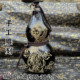 Taoist furnishings, hand-carved gourds, natural lacquer gourds, hand-carved Five Mountains God of Wealth wine gourds