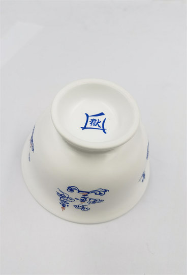 Hongfatang Ceramic Liuren Water Cup and Bowl
