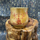 Brass taboo cup, Dharma water cup, purified water cup, Taoist water supply, crape myrtle taboo, jade emperor taboo cup, Taoist taboo cup, cloud pattern cup