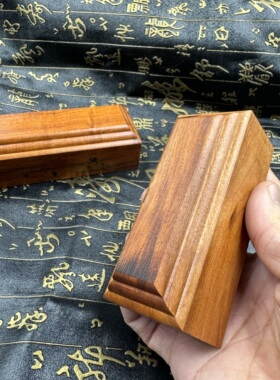 道家用品天然枣木惊堂木镇尺镇尺手工惊堂木镇坛木醒木空白惊堂木