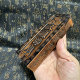 Taoist supplies large antique jujube wood Wang Lingguan token finely carved Wang Marshal Five Thunder Order antique token