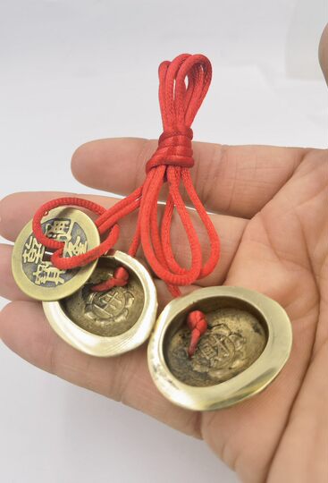 Dao Supplies Copper Hexagram Copper Holy Grail Shell Style Holy Grail Cup Premium Copper Shell Hexagram Cup