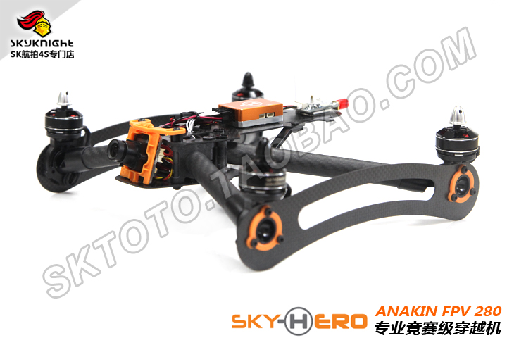 进口 SKY-HERO 穿越机 ANAKIN 280 FPV 四轴穿越机 高集成一体机 - 图0