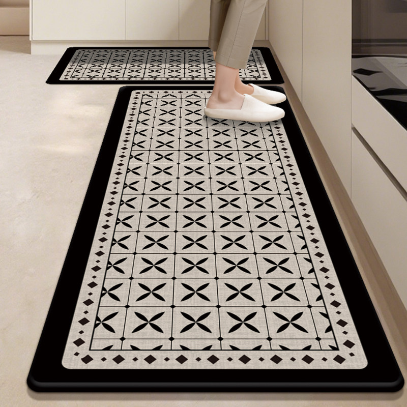 厨房地垫防滑防油可擦免洗吸水吸油专用垫耐脏脚垫子2025新款地毯,淘宝优惠券,粉丝福利购,淘宝优惠卷
