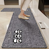YKMORE non-slip and oil-proof wipeable kitchen floor mats