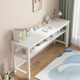 Simple modern home long table office desk narrow desk computer table study table rectangular bedside table writing table