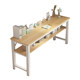Simple modern home long table office desk narrow desk computer table study table rectangular bedside table writing table