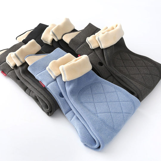 Children's German velvet warm cotton pants plus velvet thickened long johns