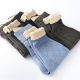 Children's German velvet warm cotton pants plus velvet thickened long johns