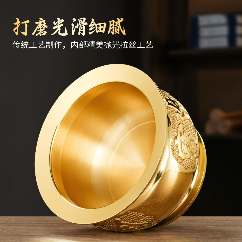 纯黄铜香炉上香家用室内供奉香火财神爷专用香薰炉仙家供佛敬神,淘宝优惠券,粉丝福利购,淘宝优惠卷