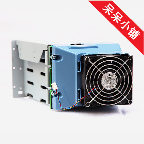 服务器4盘位sata/sas3.5寸光驱位热插拔硬盘笼盒模组可外置带散热 - 图0