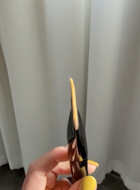 月牙形粉底刷扁头无痕化妆刷