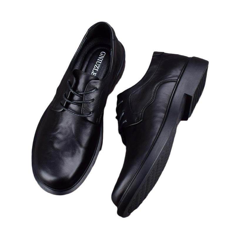 意大利设计风『DMXUXM』!高端大气!！头层牛皮商务休闲 厚底皮鞋,淘宝优惠券,粉丝福利购,淘宝优惠卷