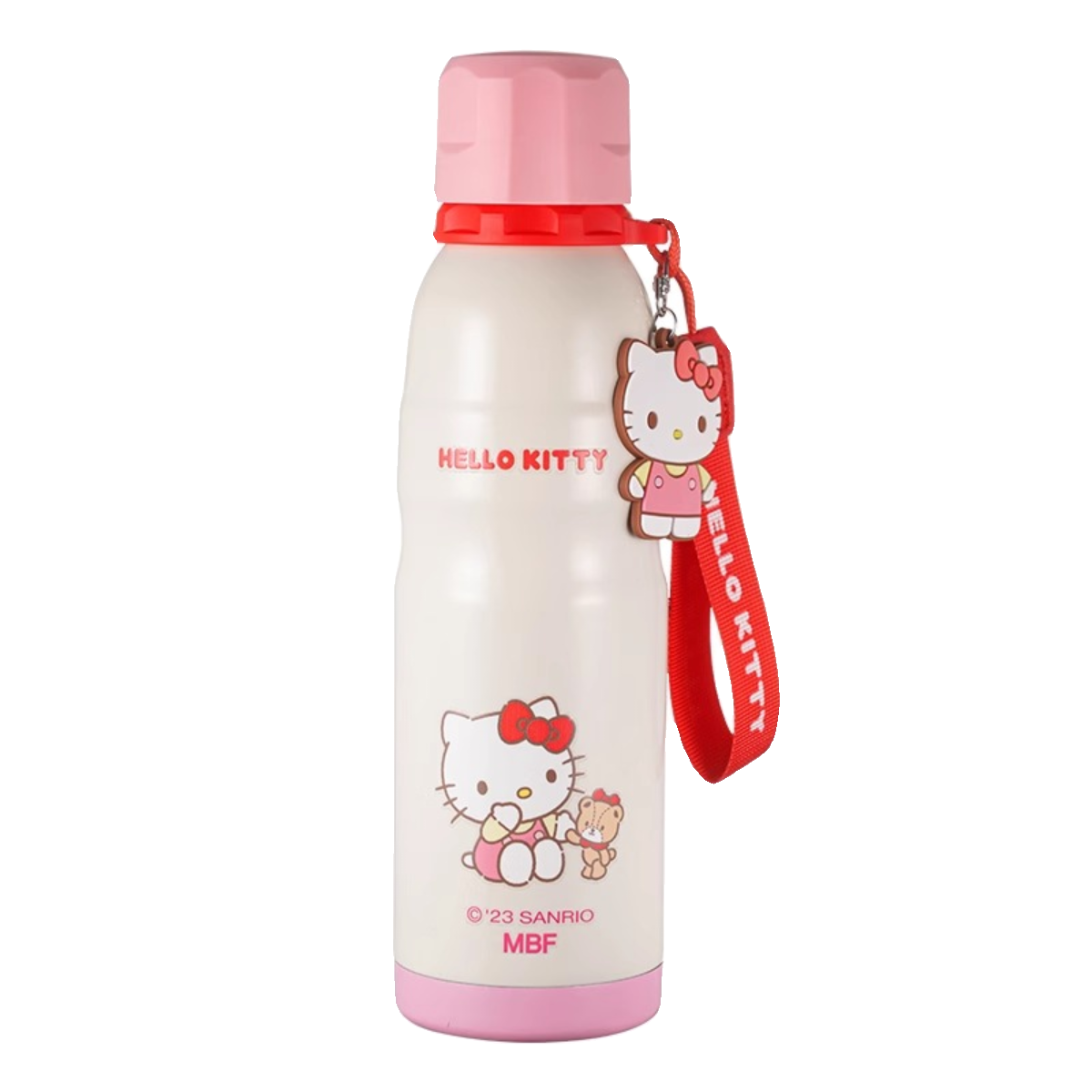 hellokitty儿童水杯保温杯女孩316食品级带吸管直饮上学专用水壶 - 图3