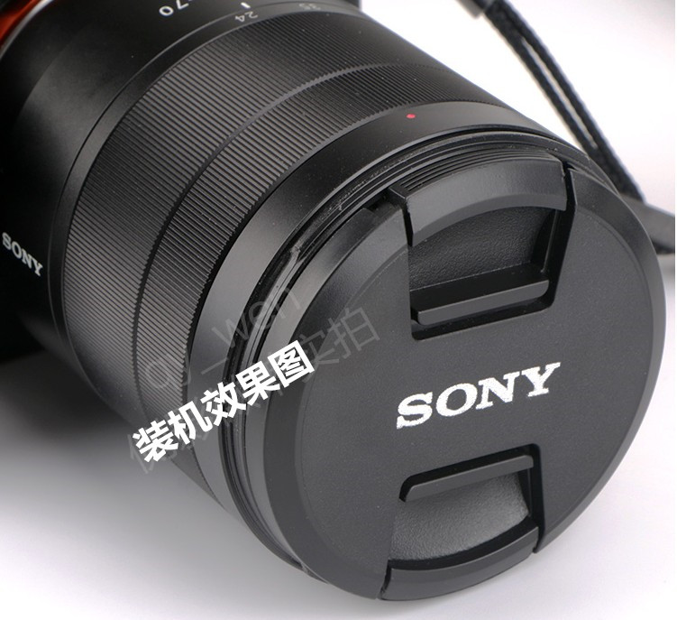 SONY/索尼FE 85mm F1.8 全画幅中远摄定焦镜头盖 微单滤镜保护盖 - 图3