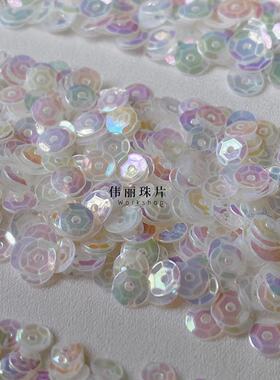 透明幻彩法式刺绣珠片